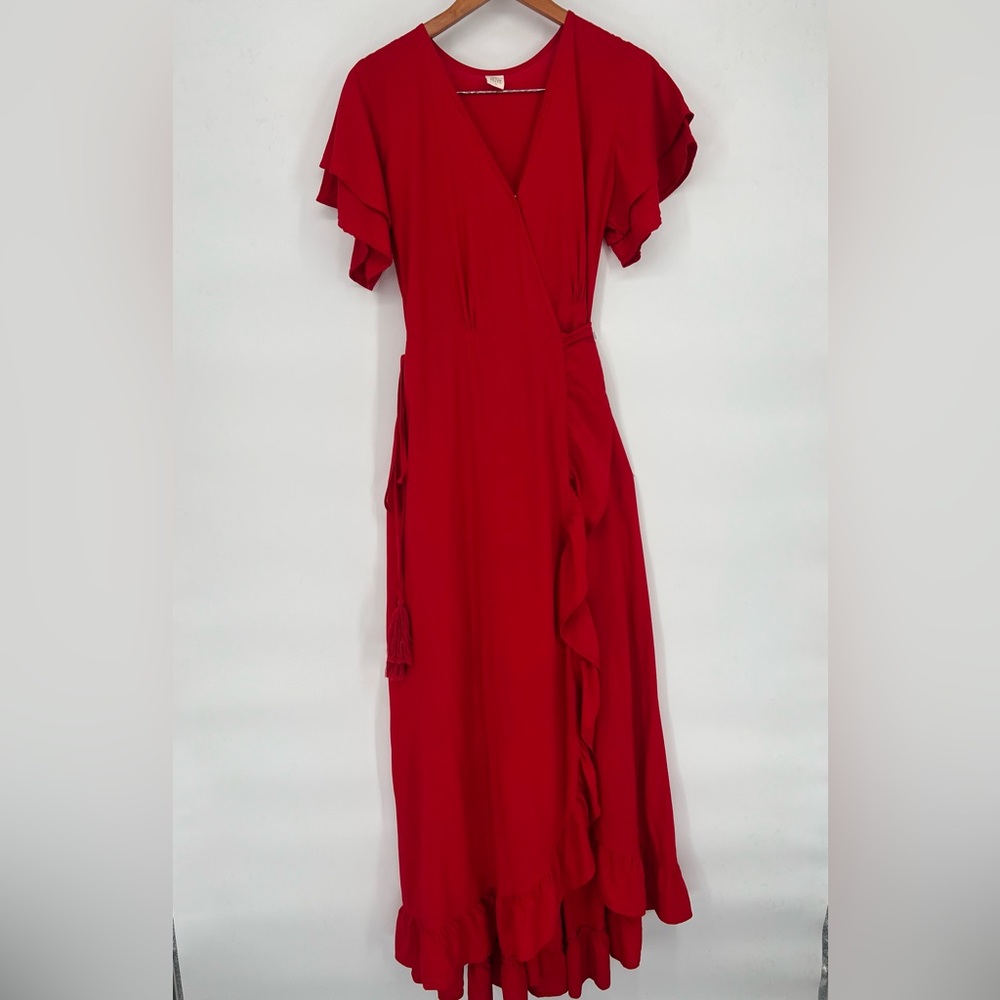 Rove Maxi Tiered‎ Ruffled Wrap Dress Casual City
Byron Bay Size L